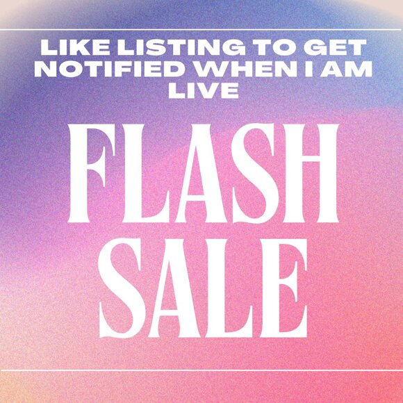 LIKE LISTING TO GET NOTIFIED WHEN I GO LIVE - Picture 1 of 1